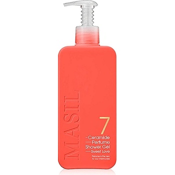 MASIL Душ гел с прахообразен аромат на ирис MASIL 7 CERAMIDE PERFUME SHOWER GEL 300ml (SWEET LOVE)