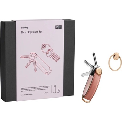 Dárková sada Orbitkey 2.0 limitovaná edice Cotton Candy + Rose Gold
