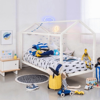 Kondela IMPRES Montessori borovicové drevo biela