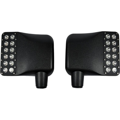 Sada LED zrkadiel, Blinkr, Pracovné svetlo, Jeep Wrangler JK