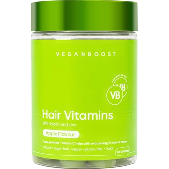 Veganboost Витаминни мечета за коса - Ябълка