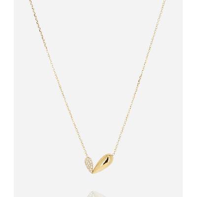 ZAG Bijoux Oceľový náhrdelník so srdiečkom SNS27711-01WHT