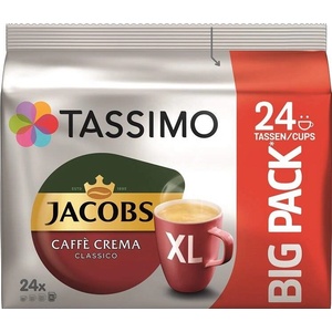 TASSIMO Jacobs Caffe Crema Classico XL BIG PACK (24)