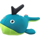 Dog Fantasy Water Float veľryba pískacia a plávajúca tyrkysová 28 cm