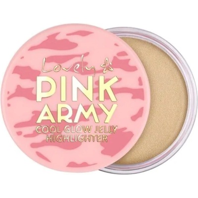 Lovely Хайлайтър-желе Pink Army Cool Glow, 9 g