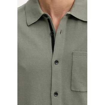 rag & bone Риза Rag & Bone в зелено със стандартна кройка MBS25P038LN38 (MBS25P038LN38)