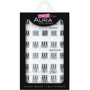 Aura Изкуствени мигли Power Lashes Trio, 3 размера - ozone