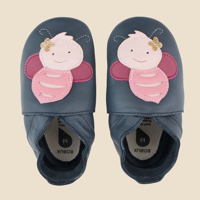 bobux Soft Sole: Bee Navy (1000-017-01-M)