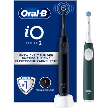 Oral-B iO2 - Електрическа четка за зъби, комплект от 2 броя (612418)