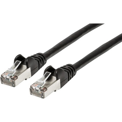 Premiumcord sp6asftp002C Patch, CAT6a S-FTP, RJ45-RJ45, AWG 26/7, 0,25m černý
