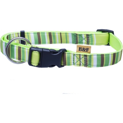 B&F Obojek nylon proužek