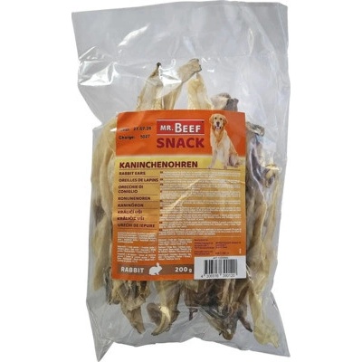 MR. BEEF Pamlsky králičí uši 200 g