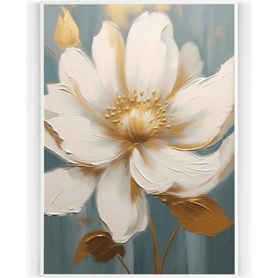 Plakát / Obraz Wildflower Pololesklý saténový papír A4 - 21 x 29,7 cm S bílým okrajem