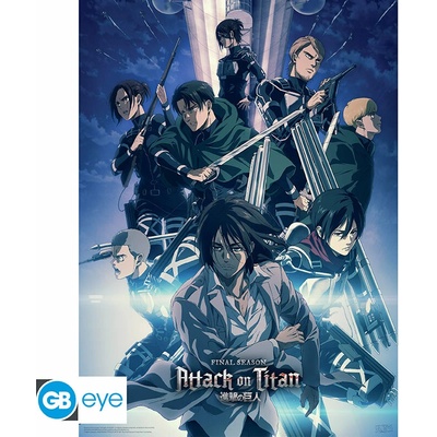 ATTACK ON TITAN - Poster Chibi 52x38 - S4 Group Shot, GBYDCO055