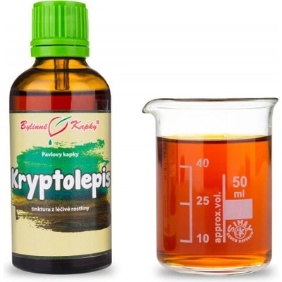 Bylinné kapky Kryptolepis tinktura 50 ml