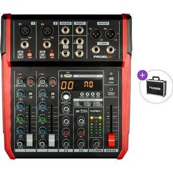 Proel PLAYMIX6 Basic SET Смесителен пулт (PLAYMIX6-BASIC-SET)