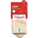 Bellinda light bavlněné dámské ponožky béžová