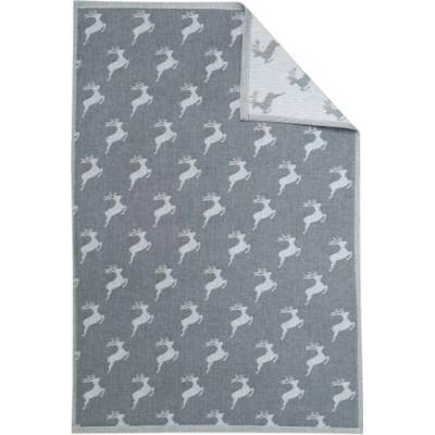 Framsohn HIRSCH ALL OVER 009 50 × 75 cm šedá