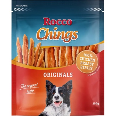 Rocco 250г Rocco Chings лакомство за кучета - пилешко филе на ленти