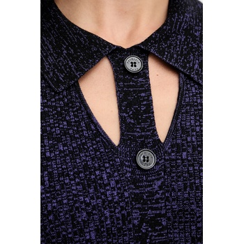 Patrizia Pepe Рокля Patrizia Pepe в лилаво среднодълга с кройка по тялото 8A1548 K269 (8A1548.K269)