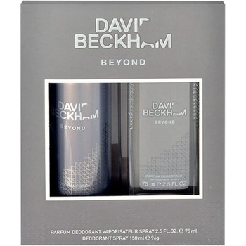 David Beckham Beyond deospray 75 ml + deospray 150 ml dárková sada
