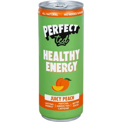 Healthy Matcha Energy Drink Broskev 250 ml