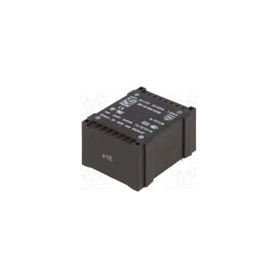 Transformátor zalévaný 10VA 115VAC 9V 9V 555mA 555mA PCB