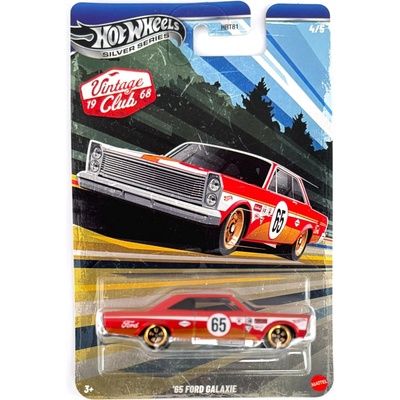 Mattel Hot Wheels Silver Series Vintage Club 1968 65 Ford Galaxie