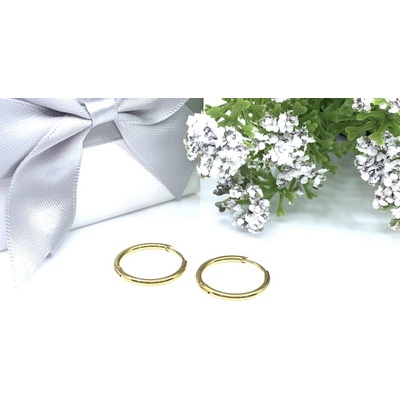 Jan Kos jewellery náušnice z oceli MHTD1005GN00