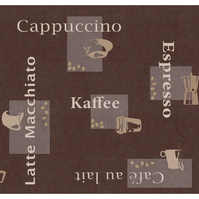 d-c-table Obrus Manhattan Cappuccino Schoko pr 150cm
