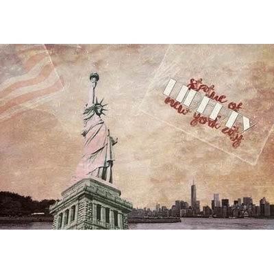 Ceduľa Socha Slobody - USA Liberty