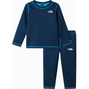 The North Face Комплект детско термо бельо The North Face Dotknit Thermal summit navy/meridian blue
