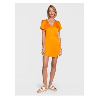 American Vintage šaty Widland WID14IE23 oranžová