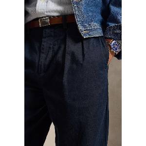 Ralph Lauren панталон чино дамски от памук (710B24582)