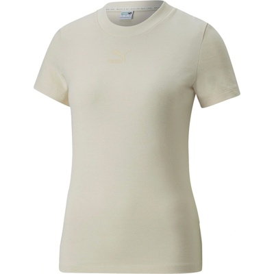 Puma Classics Slim t shirt women šedá