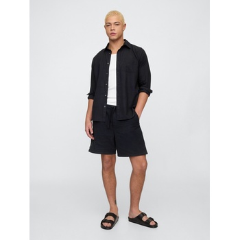 GAP Ленени къси панталони GAP GAP | Cheren | МЪЖЕ | XXL
