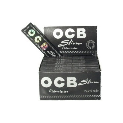 OCB PapírkyBLACK SLIM 50 x 32 ks