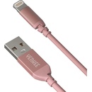 Yenkee YCU 611 RE USB / lightning, 1m, růžový