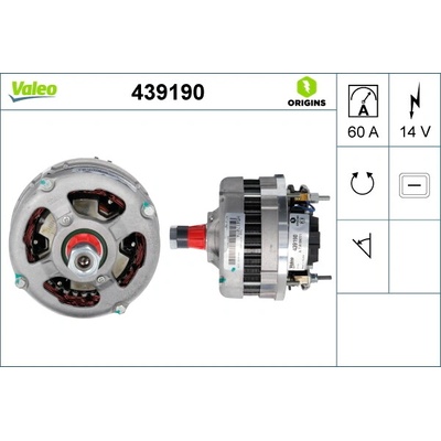 VALEO generátor NEW ORIGINAL PART 439190