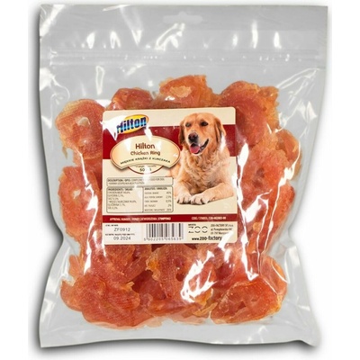 HILTON Soft Chicken Ring pochoutka pro psy 500 g