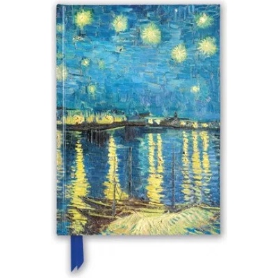 Flame Tree Publishing Vincent van Gogh: Starry Night over the Rhone (Foiled Blank Journal) | Flame Tree Studio