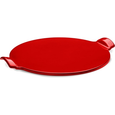 Emile Henry Hladký keramický Pizza kámen do trouby a na BBQ 36 cm, granátová 347514