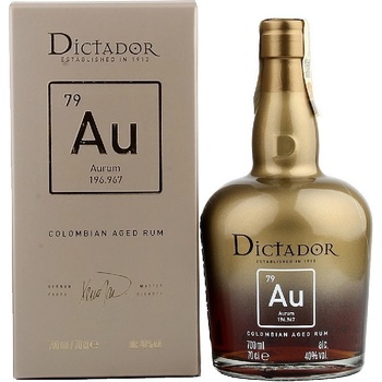 Dictador Aurum 40% 0,7 l (karton)