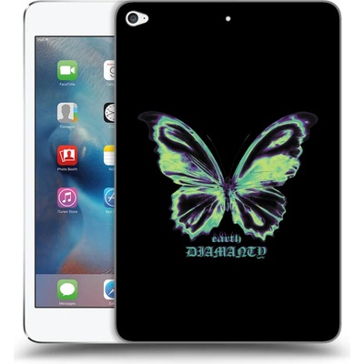 Picasee silikónový obal Apple iPad mini 4 Diamanty Blue prehľadný