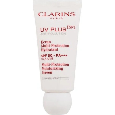 Clarins UV Plus 5P Multi-Protection Moisturizing Screen SPF50 защитен хидратиращ флуид за лице 30 ml за жени