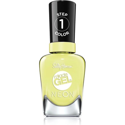 Sally Hansen Miracle Gel гел лак за нокти без използване на UV/LED лампа цвят 055 Lemon Chillo 14, 7ml