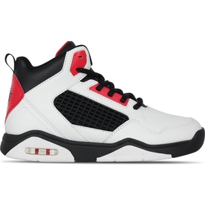 Rise Юношески баскетболни кецове Rise Reverse Basketball Trainers Juniors - White/Black/Red