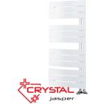 Crystal Водна лира за баня Crystal JASPER, 500 W, 1080×550 mm, бяла (Crystal JASPER)