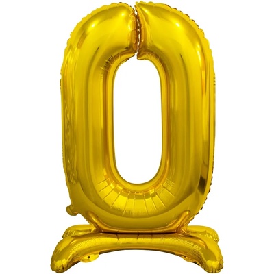 Godan Свободностоящ балон от фолио 0 златист 74см