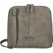 Enrico Benetti Kensi crossbody taška z PU kože taupe